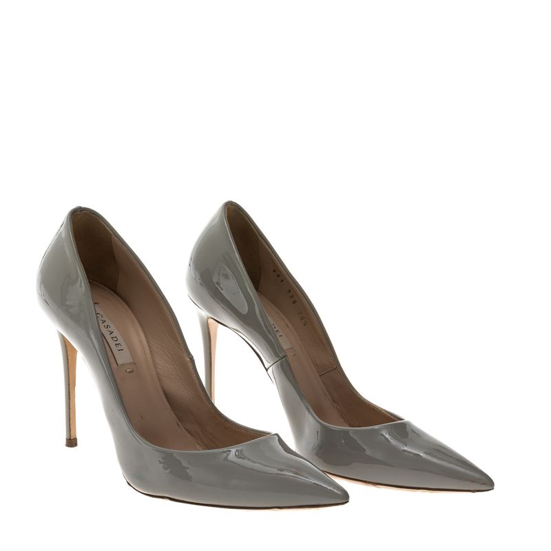 Scarpin-Casadei-Verniz-Cinza