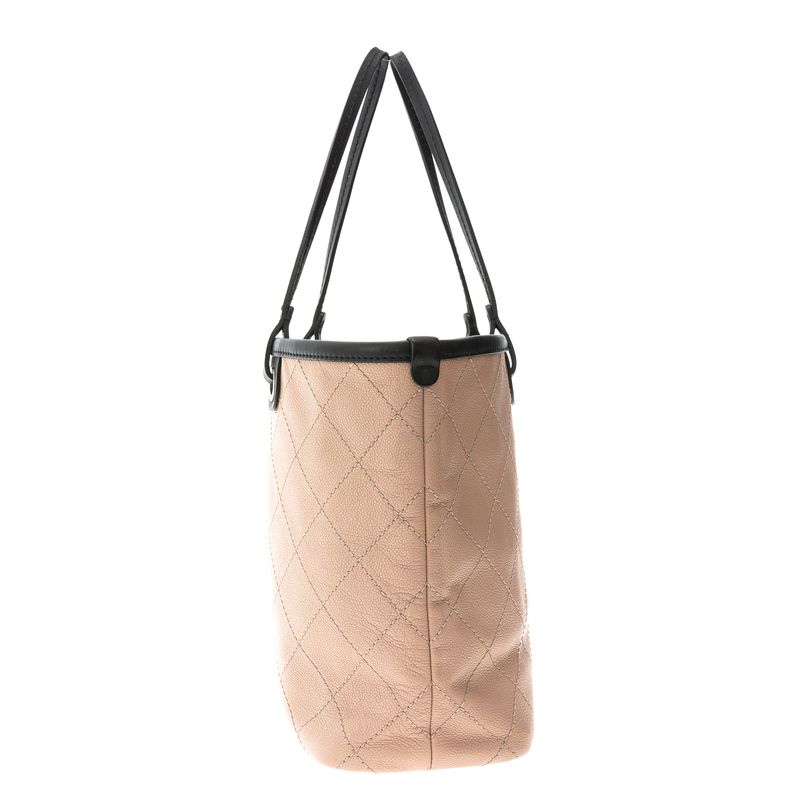 Bolsa-Chanel-Shopping-Fever-Tote-Rose-e-Preto