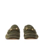 Mocassim-Gucci-Horsebit-Camurca-Verde