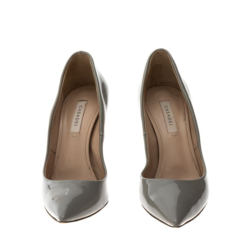 Scarpin-Casadei-Verniz-Cinza
