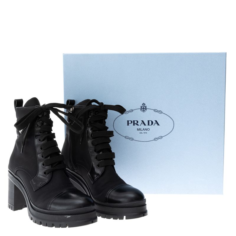 Ankle-Boot-Prada-Nylon-e-Cadarco-Preto-