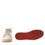 Tenis-Golden-Goose-Ballstar-Branco-e-Vermelho