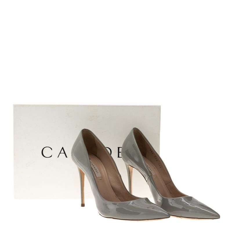 Scarpin-Casadei-Verniz-Cinza