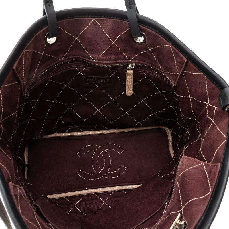 Bolsa-Chanel-Shopping-Fever-Tote-Rose-e-Preto