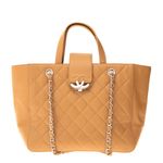 Bolsa-Chanel-CC-Box-Shopping-Tote-Caviar-Caramelo