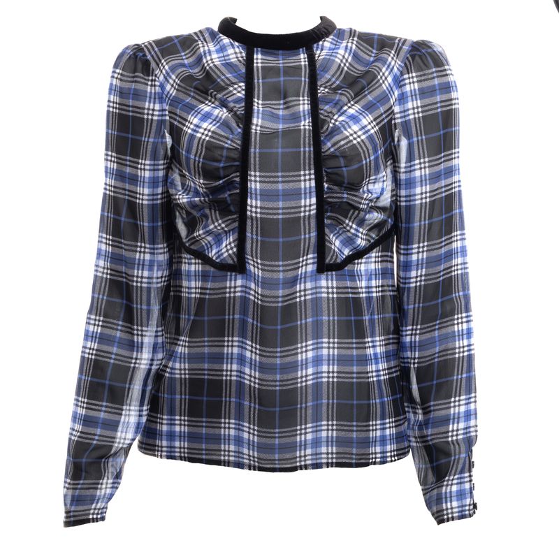 Blusa-Maje-Xadrez-Azul-e-Preto