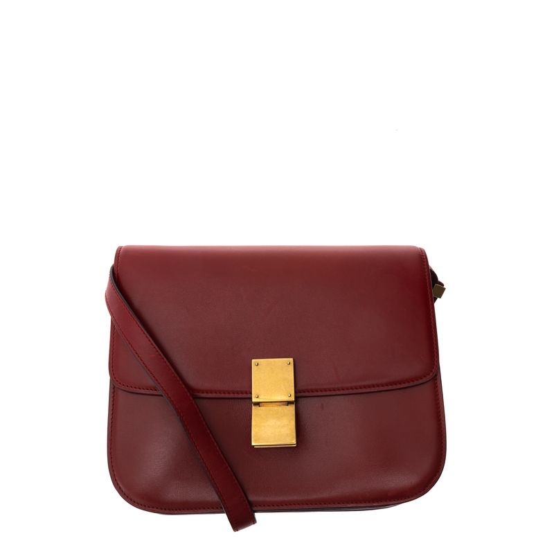 Bolsa-Celine-Classic-Box-Vermelha