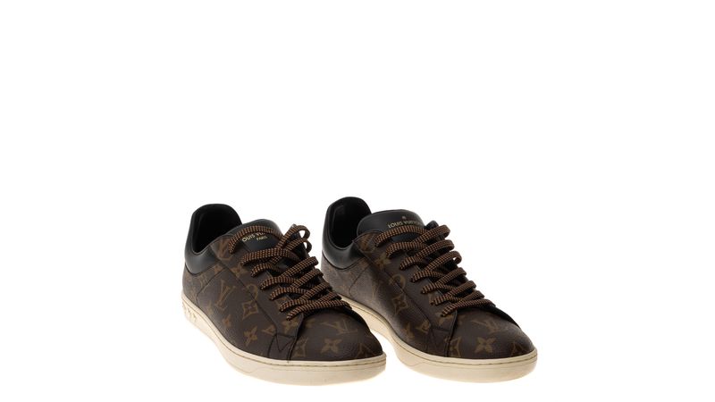 Tênis Louis Vuitton Luxembourg Monogram | Brechó de luxo - Prettynew