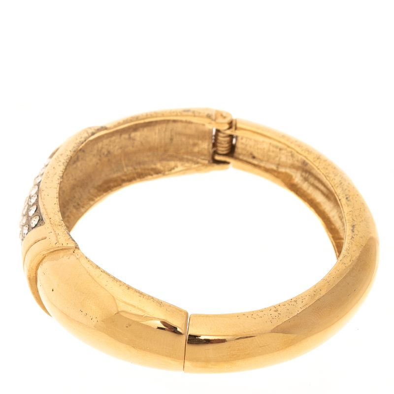 Bracelete-Valentino-Vintage-Dourado-e-Cristais