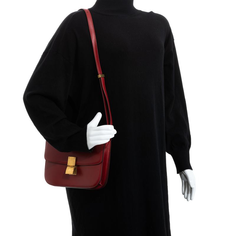 Bolsa-Celine-Classic-Box-Vermelha