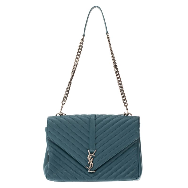 Bolsa-Saint-Laurent-College-Grande-Azul-Petroleo