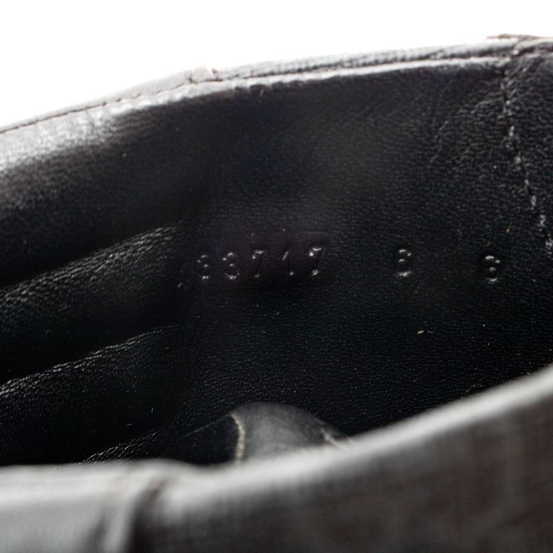 Tenis-Gucci-Cano-Alto-GG-Supreme-Preto
