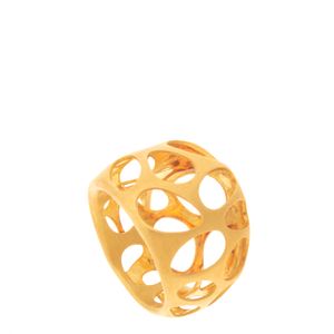 Anel Antonio Bernardo Ar Ouro Amarelo