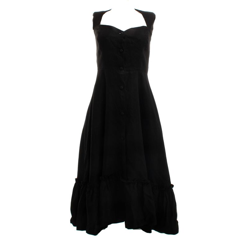 Vestido-Gioia-Midi-Linho-Preto