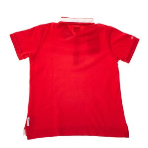 Polo Armani Junior Infantil Vermelha