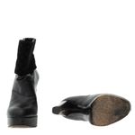 Bota-Louis-Vuitton-Couro-e-Camurca-Preta