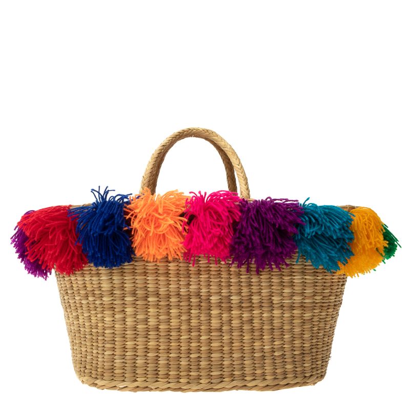 Bolsa-Nannacay-Tote-Palha-e-Pompoms-