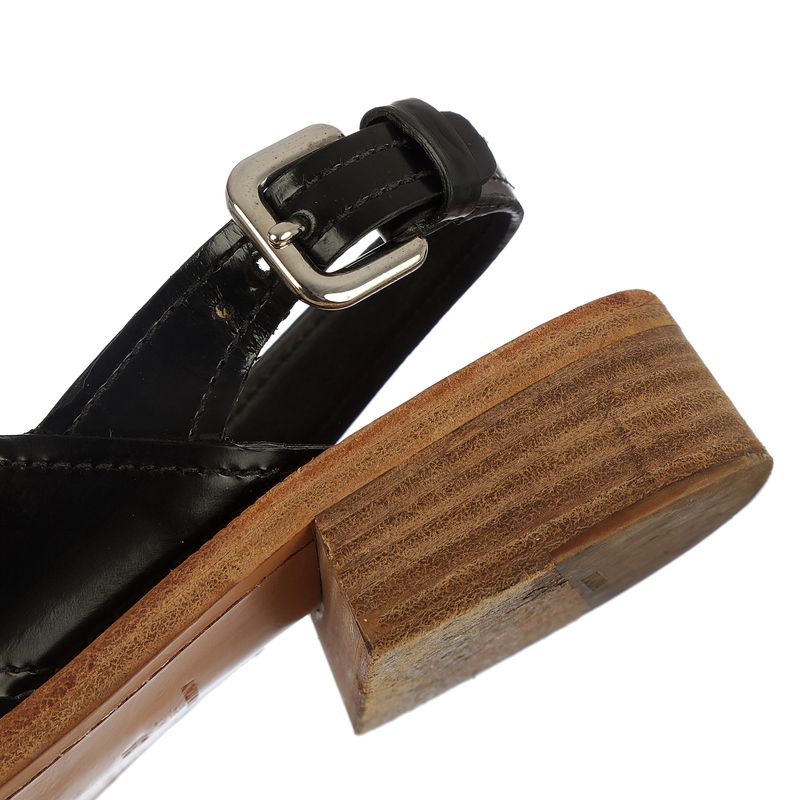 Sandalia-Slingback-Prada-Couro-Preto