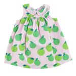 Vestido-Infantil-Jacadi-Paris-Tecido-Rosa-e-Verde