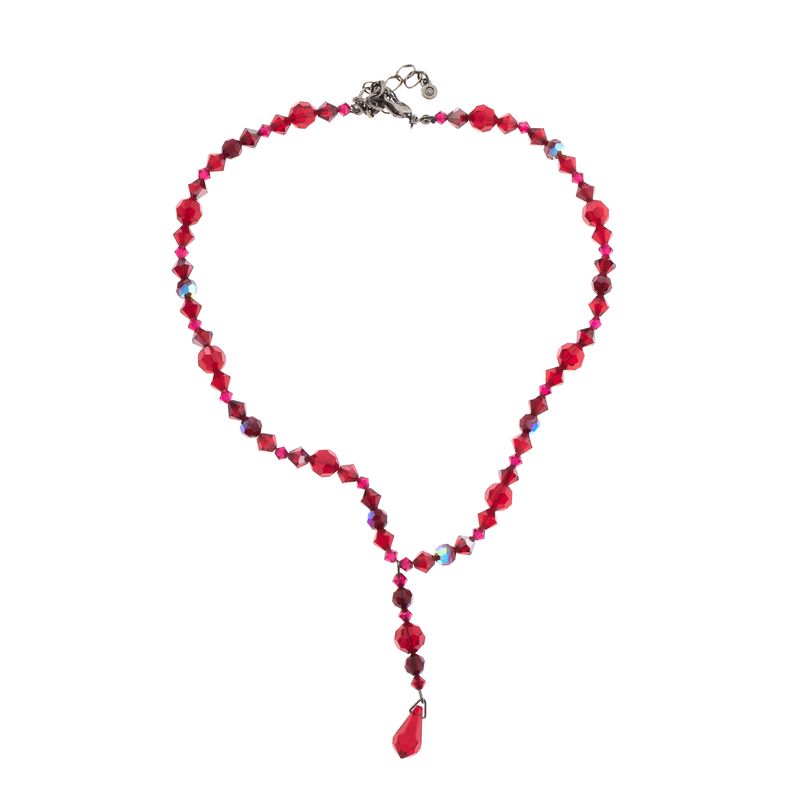 Colar-Swarovski-Chumbo-e-Cristais-Vermelhos
