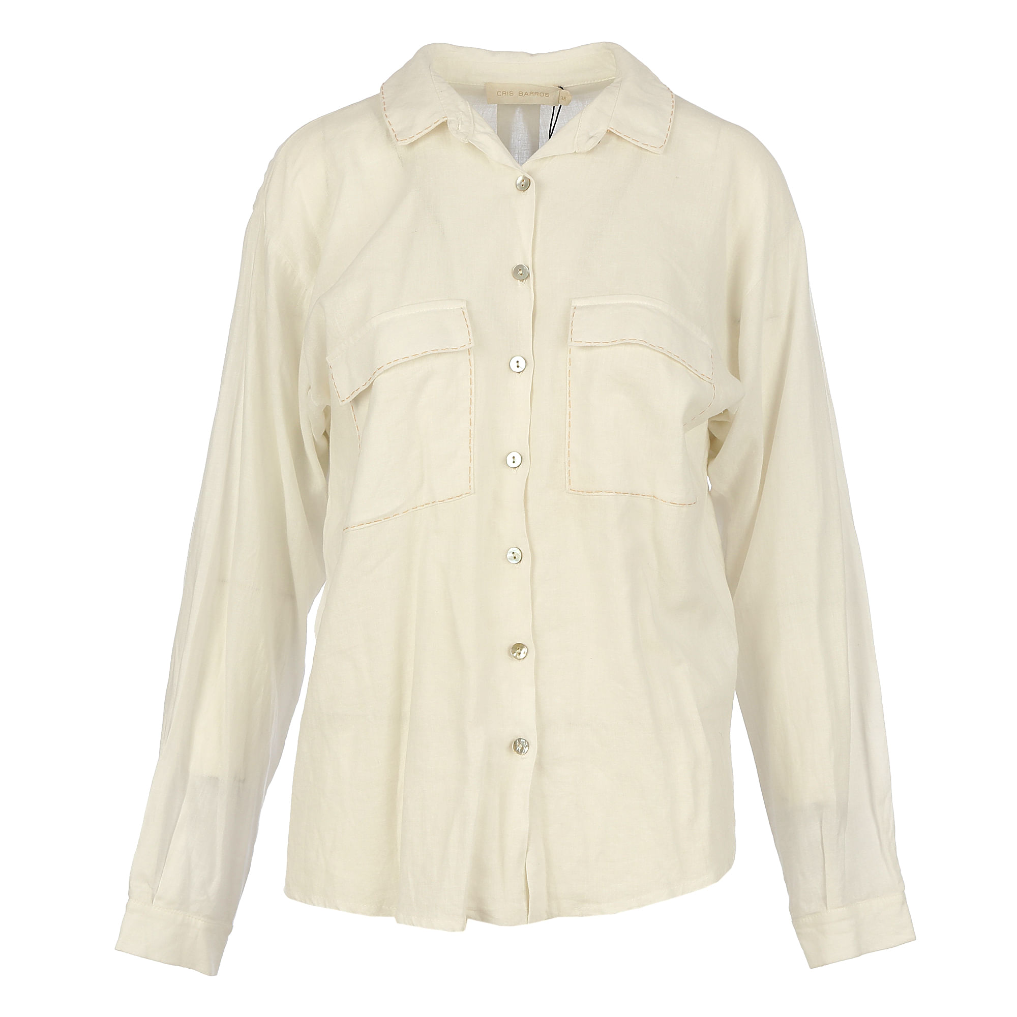 EP LUXURY BLUSA LINO BEIGE