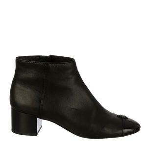 Bota Tory Burch Couro Preto