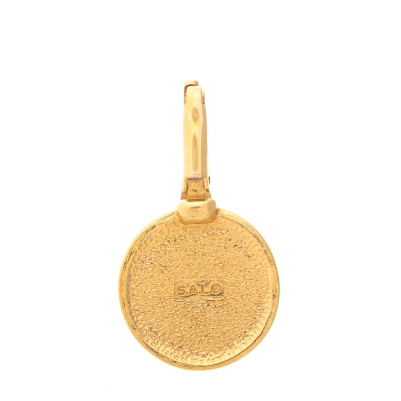 Pingente-Vintage-Dourado-Redondo-Perolado-e-Cristais
