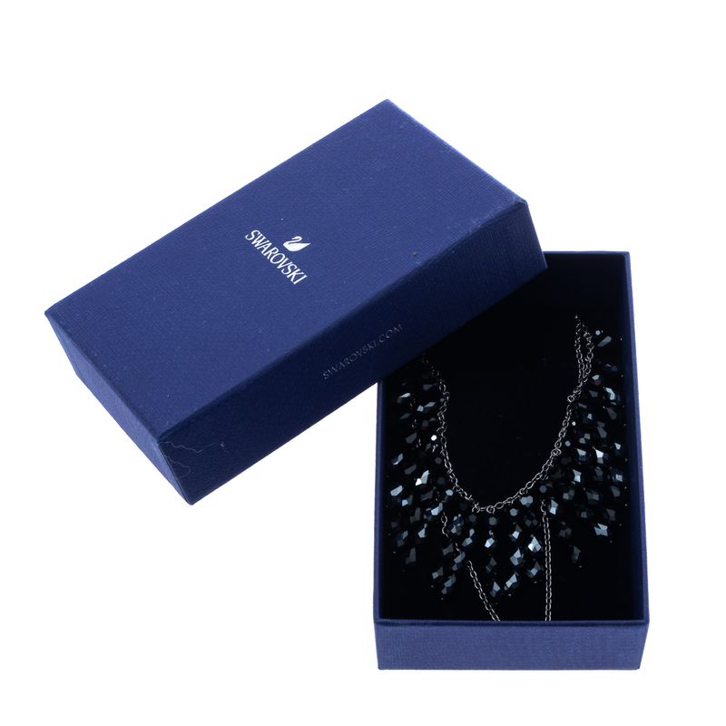 Colar-Swarovski-Cristais-Preto