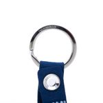 Chaveiro-Swarovski-Camurca-Azul-e-Strass