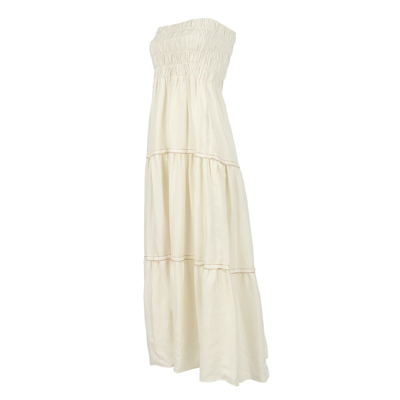 Vestido-A-Niemeyer-Tecido-Branco-e-Costura-Marrom