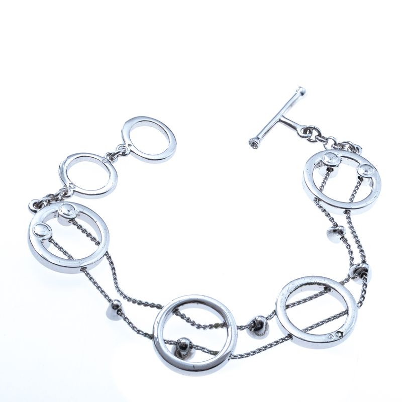Pulseira-Swarovski-Circulos-e-Cristais-Prateada