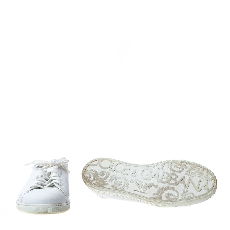 Tenis-Dolce---Gabbana-Couro-Branco