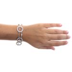 Pulseira-Swarovski-Circulos-e-Cristais-Prateada