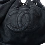 Bolsa-Chanel-Stretch-Spirit-XL-Cabas-Preta