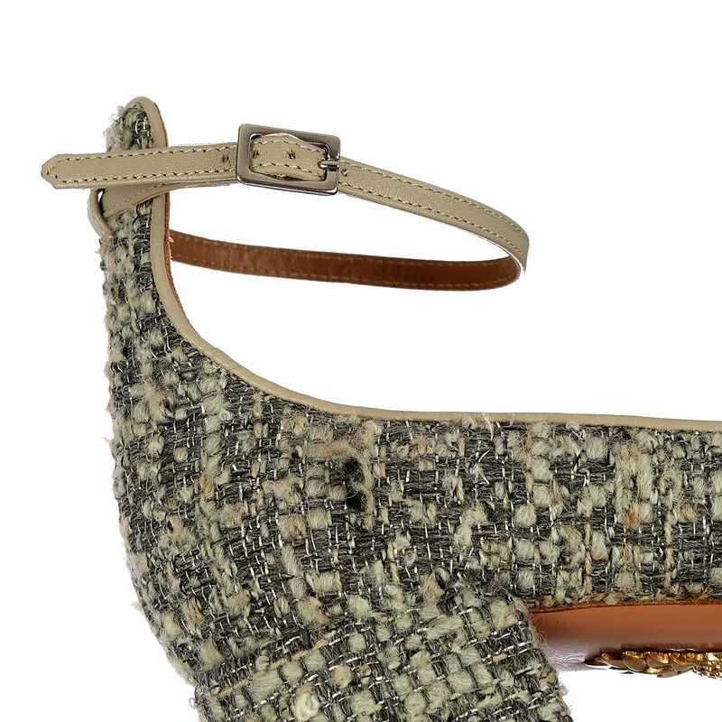 Sapato-Aquazzura-Couro-e-Tecido-Cinza