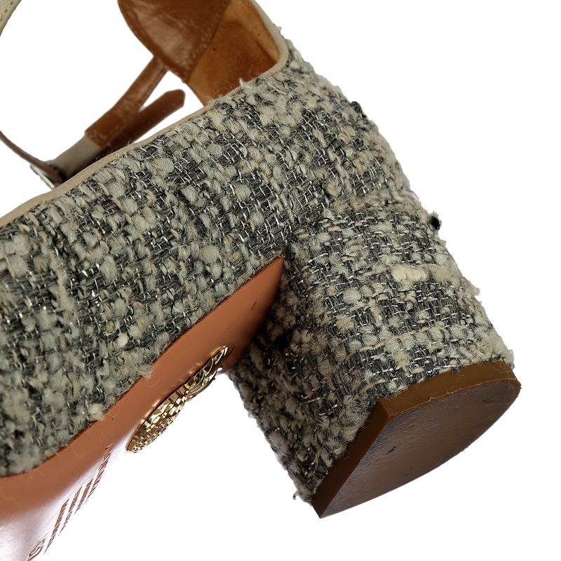 Sapato-Aquazzura-Couro-e-Tecido-Cinza