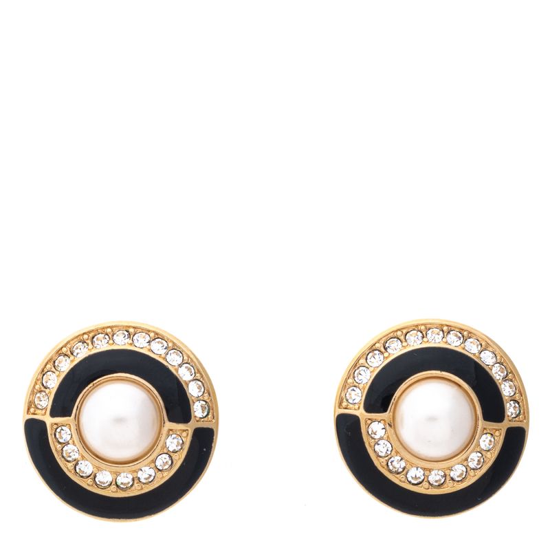70543-Brinco-Vintage-Dourado-Redondo-Cristais--Preto-e-Perolado-1