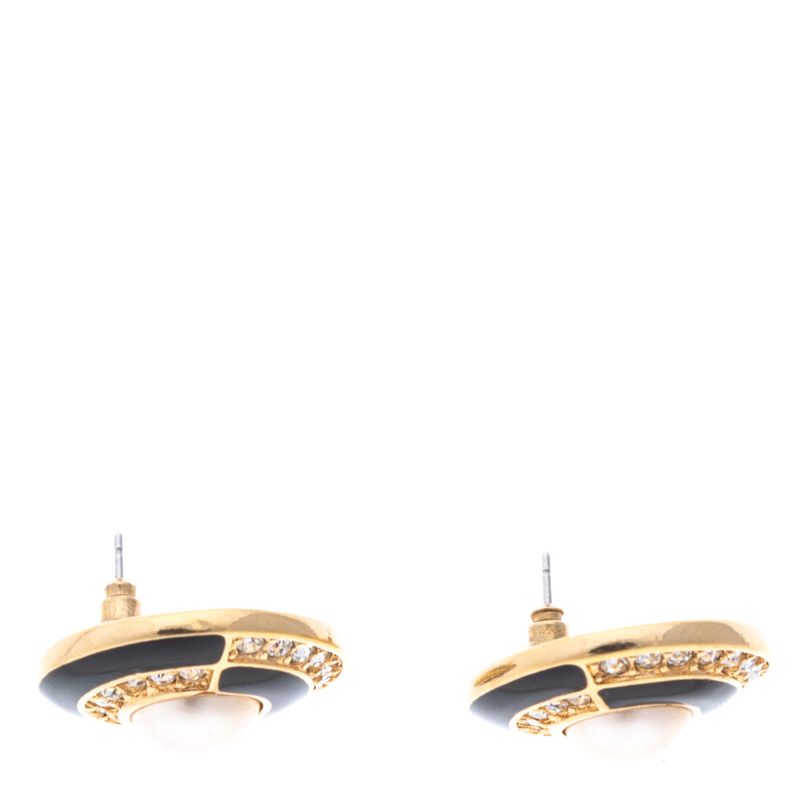 70543-Brinco-Vintage-Dourado-Redondo-Cristais--Preto-e-Perolado-2
