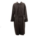 Trench-Coat-Christian-Dior-Vintage-Longo-Cinza