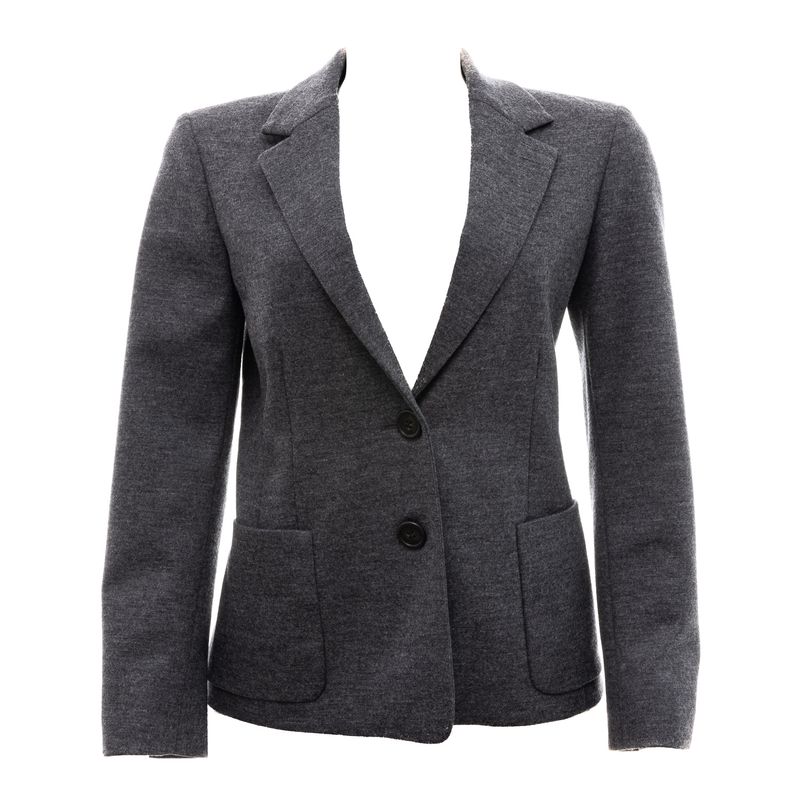 Blazer-Derek-Lam-Malha-Cinza