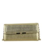 Carteira-com-Alca-Diane-Von-Furstenberg-Couro-Dourado