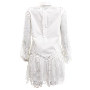 Vestido Self Portrait Rendado Branco