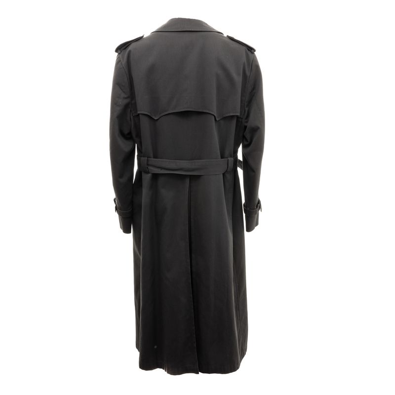 Trench-Coat-Christian-Dior-Vintage-Longo-Cinza