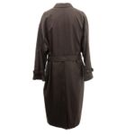 Trench-Coat-Christian-Dior-Vintage-Longo-Cinza