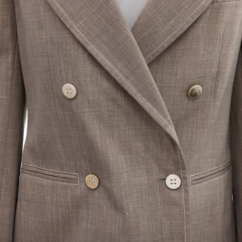 Blazer-Casasola-La-e-Linho-Bege