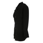 Vestido-Gloria-Coelho-Tecido-Botoes-Preto