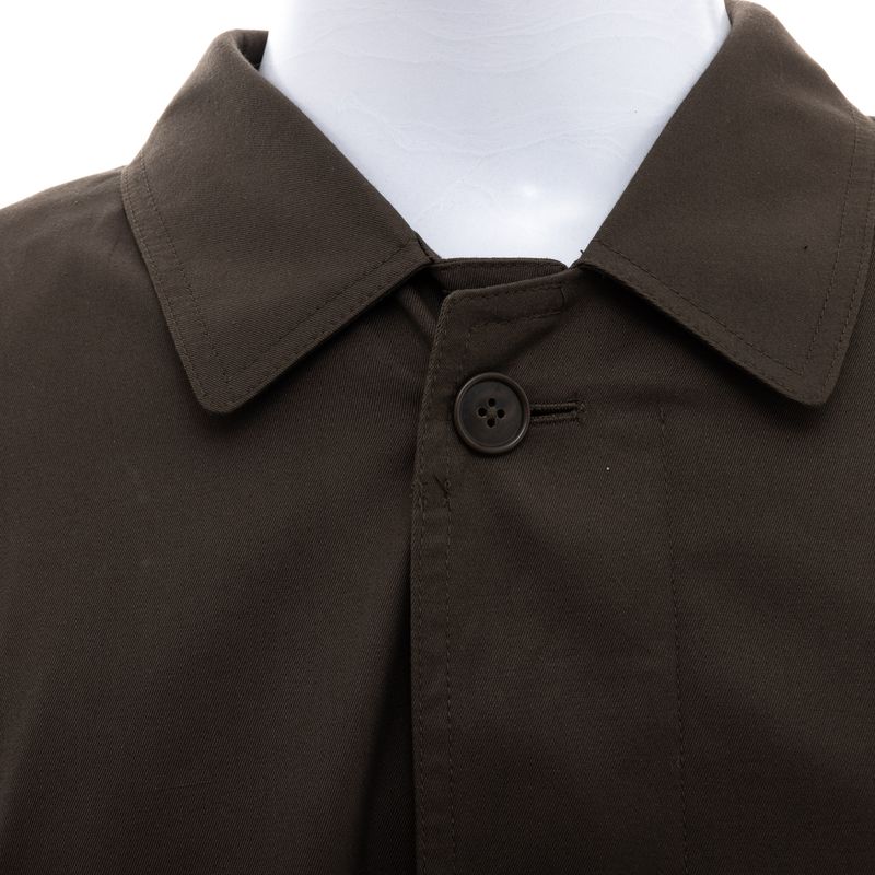 Trench-Coat-Christian-Dior-Vintage-Longo-Cinza