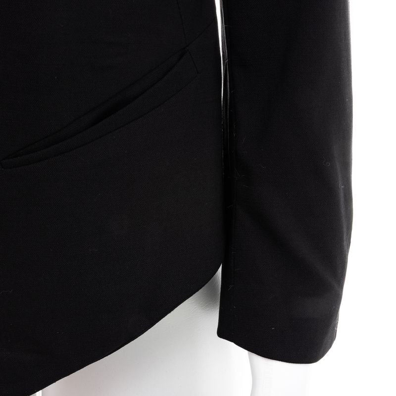 Blazer-Helmut-Lang-Cropped-Preto