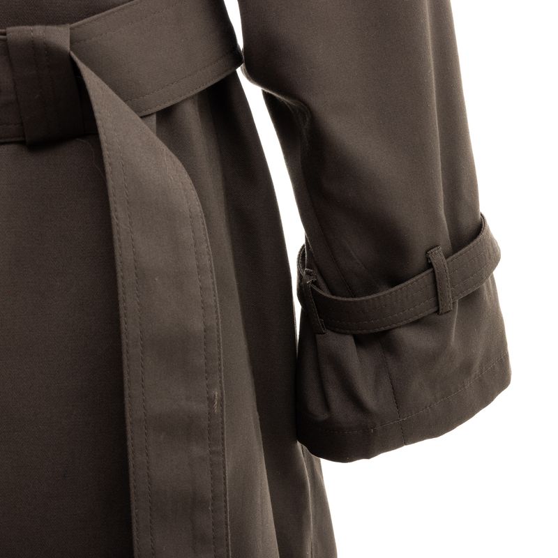 Trench-Coat-Christian-Dior-Vintage-Longo-Cinza