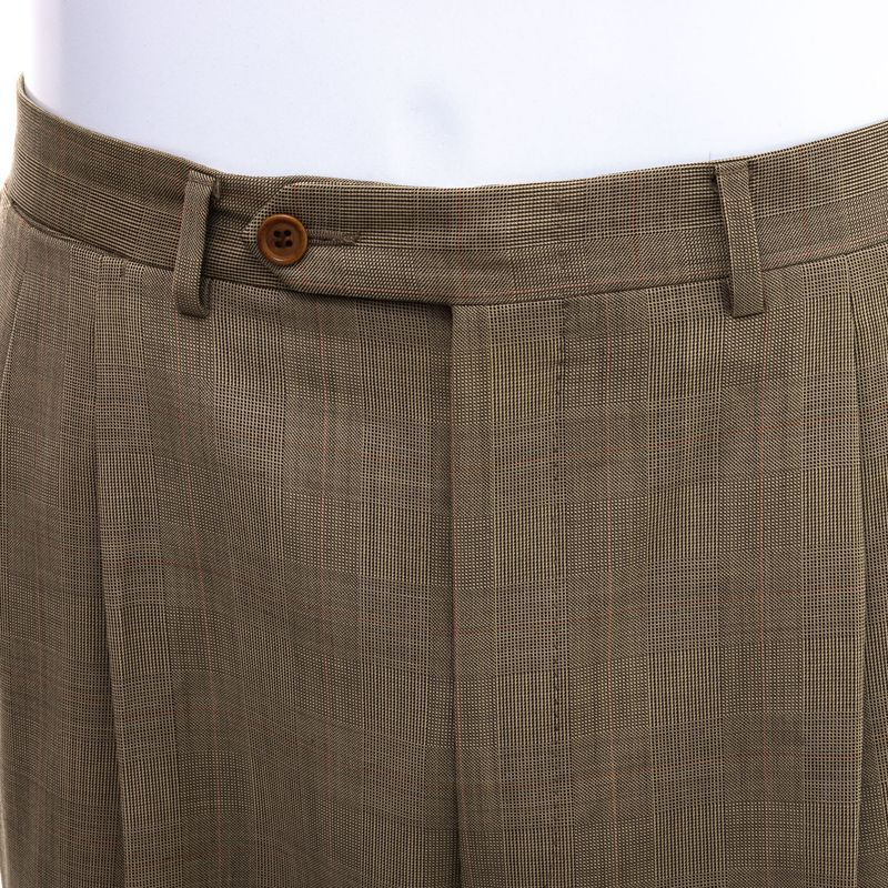 Terno-Christian-Dior-Xadrez-Bege